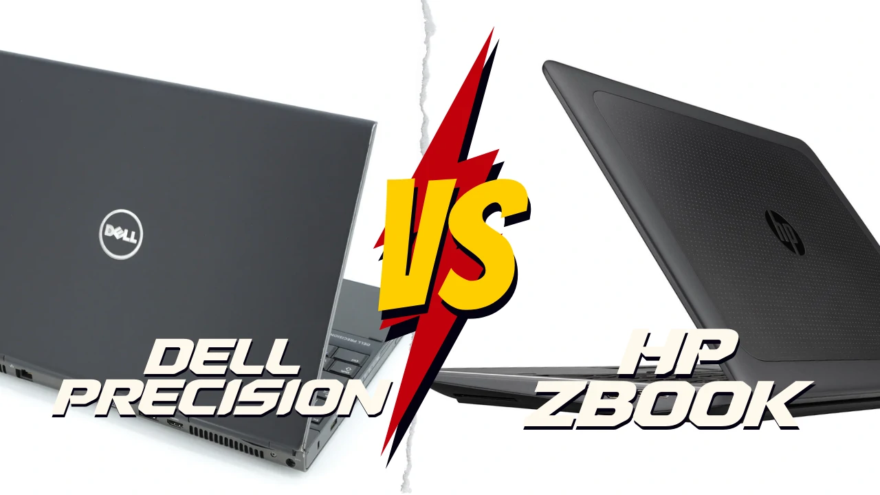 مقایسه لپ تاپ Dell Precision با HP Zbook 