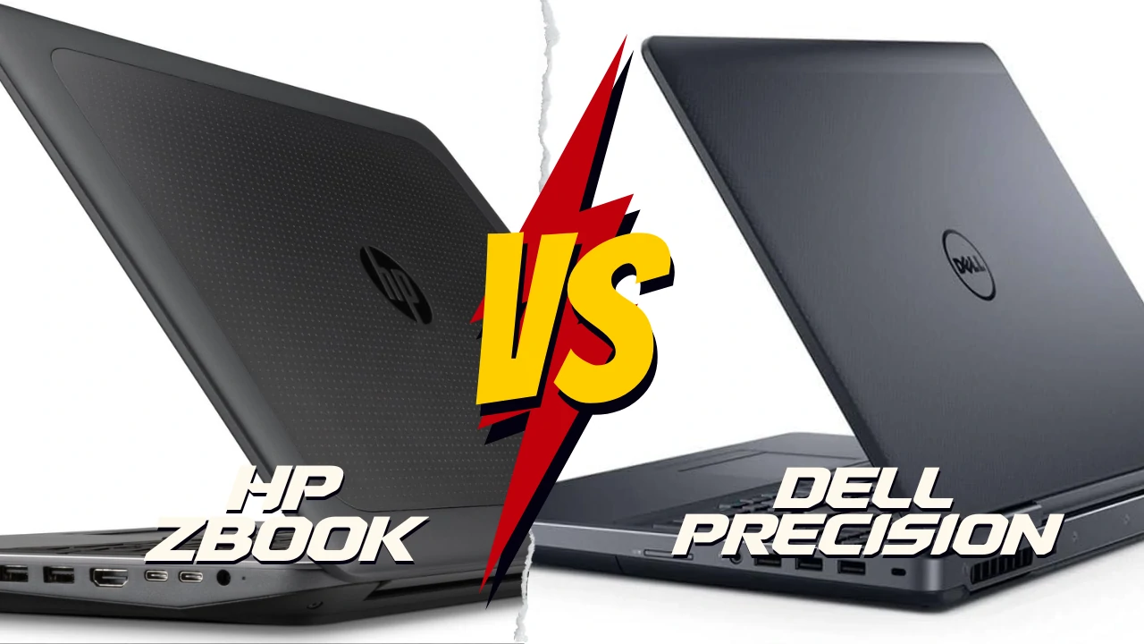مقایسه لپ تاپ استوک HP Zbook با Dell Precision 7510