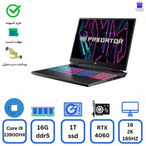 لپ تاپ Aser Predator Helios Neo 16 phn16-71-92wg - Core i9-13900HX - RAM 16G - 1T SSD - No HDD