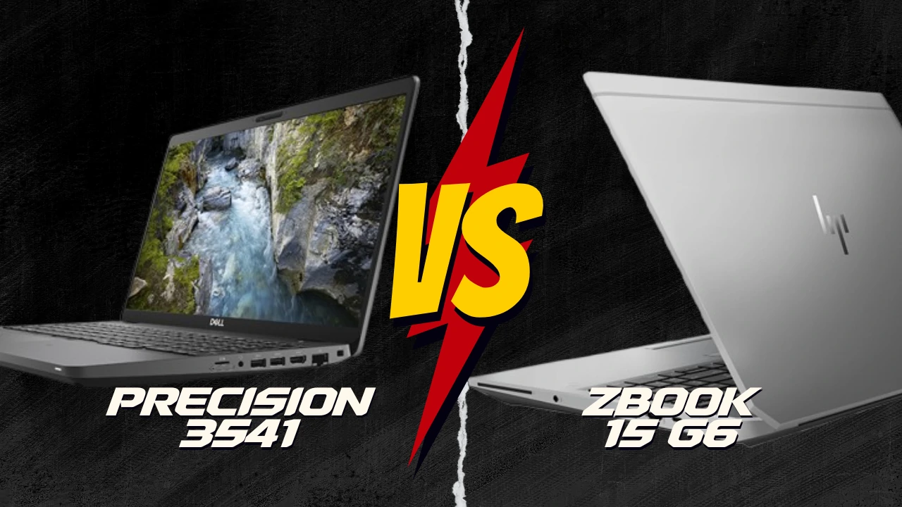 مقایسه لپ تاپ Dell Precision 3541 با لپ تاپ HP ZBook 15 G6