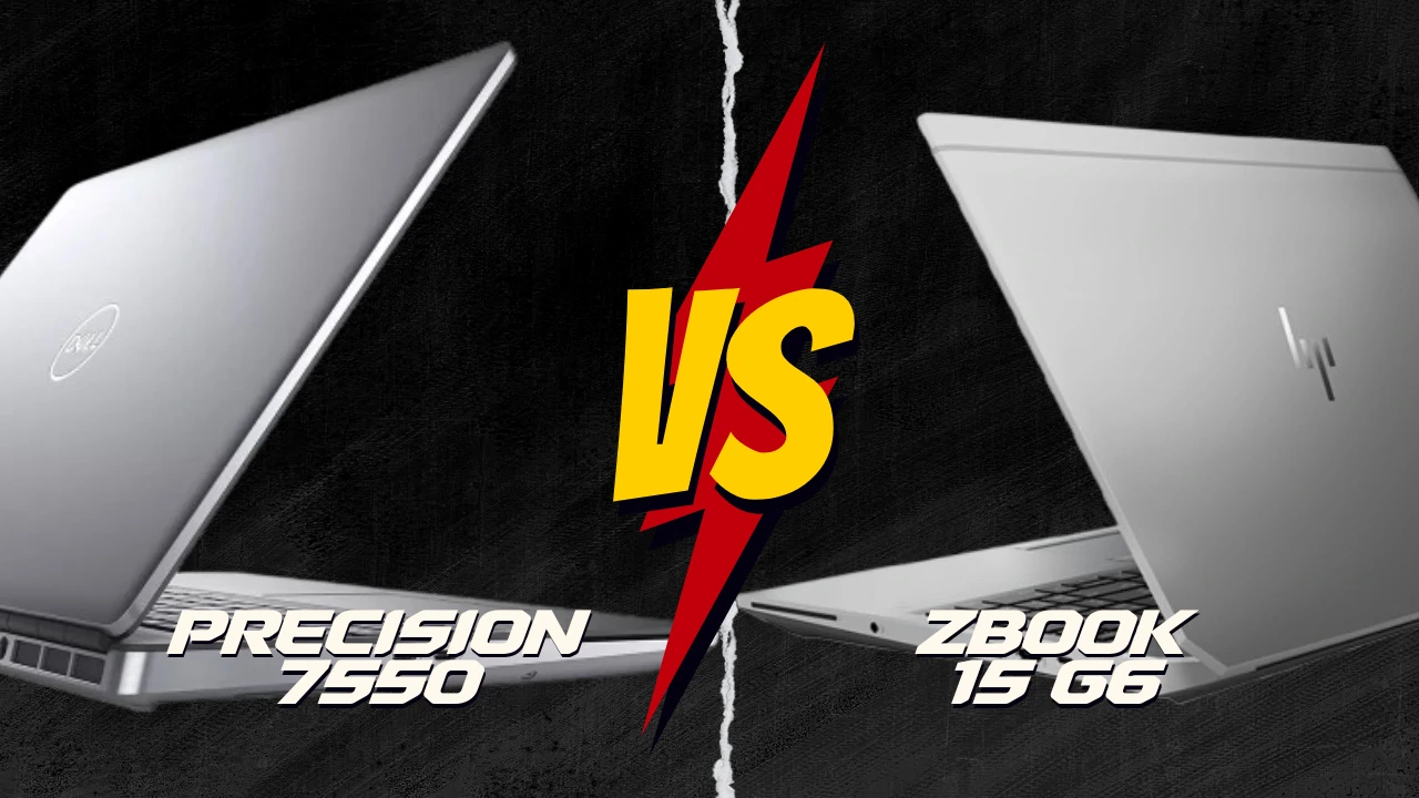 مقایسه لپ تاپ استوک Dell Precision 7550 با لپ تاپ استوک HP ZBook 15 G6