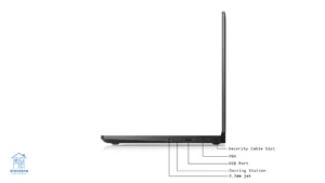 لپ تاپ Dell Latitude 5580 9 Dell Latitude 5580 port right